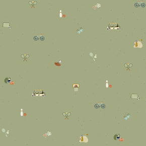 Papel de Parede Esportes Estampa Exclusiva Coisas da Doris