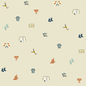 Papel de Parede Futebol Estampa Exclusiva Coisas da Doris