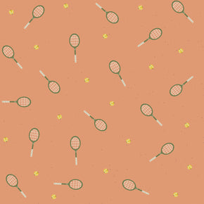 Papel de Parede Tênis Saibro Estampa Exclusiva Coisas da Doris