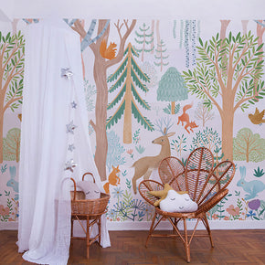 Painel de Parede Sheepy Floresta