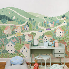 Painel de Parede Sheepy Vilarejo