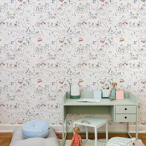 Papel de Parede Sheepy Mapa Tesouro