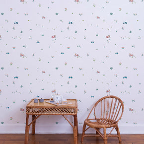 Papel de Parede Sheepy Villa Bike e Flores