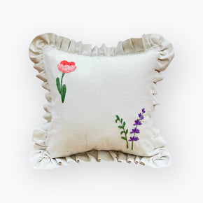 Almofada Bordada Betina Floral