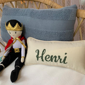 Almofada Nome em Ponto Cruz