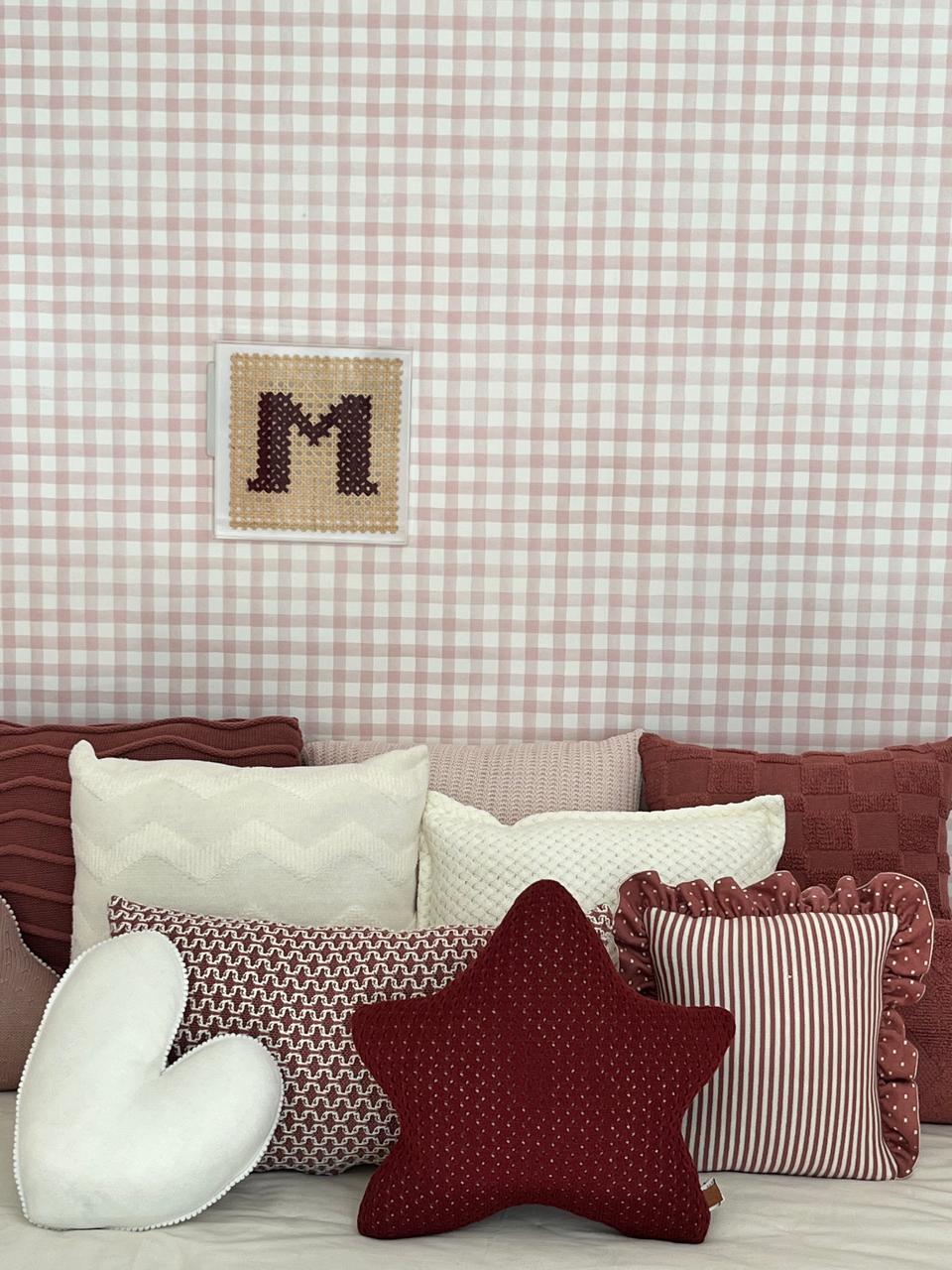 Quadro de Acrílico Bordado