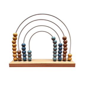Ábaco em Cores Terrosas
