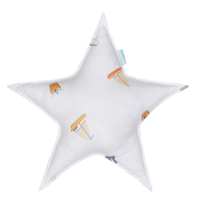 Almofada Estrela Barcos e Elementos