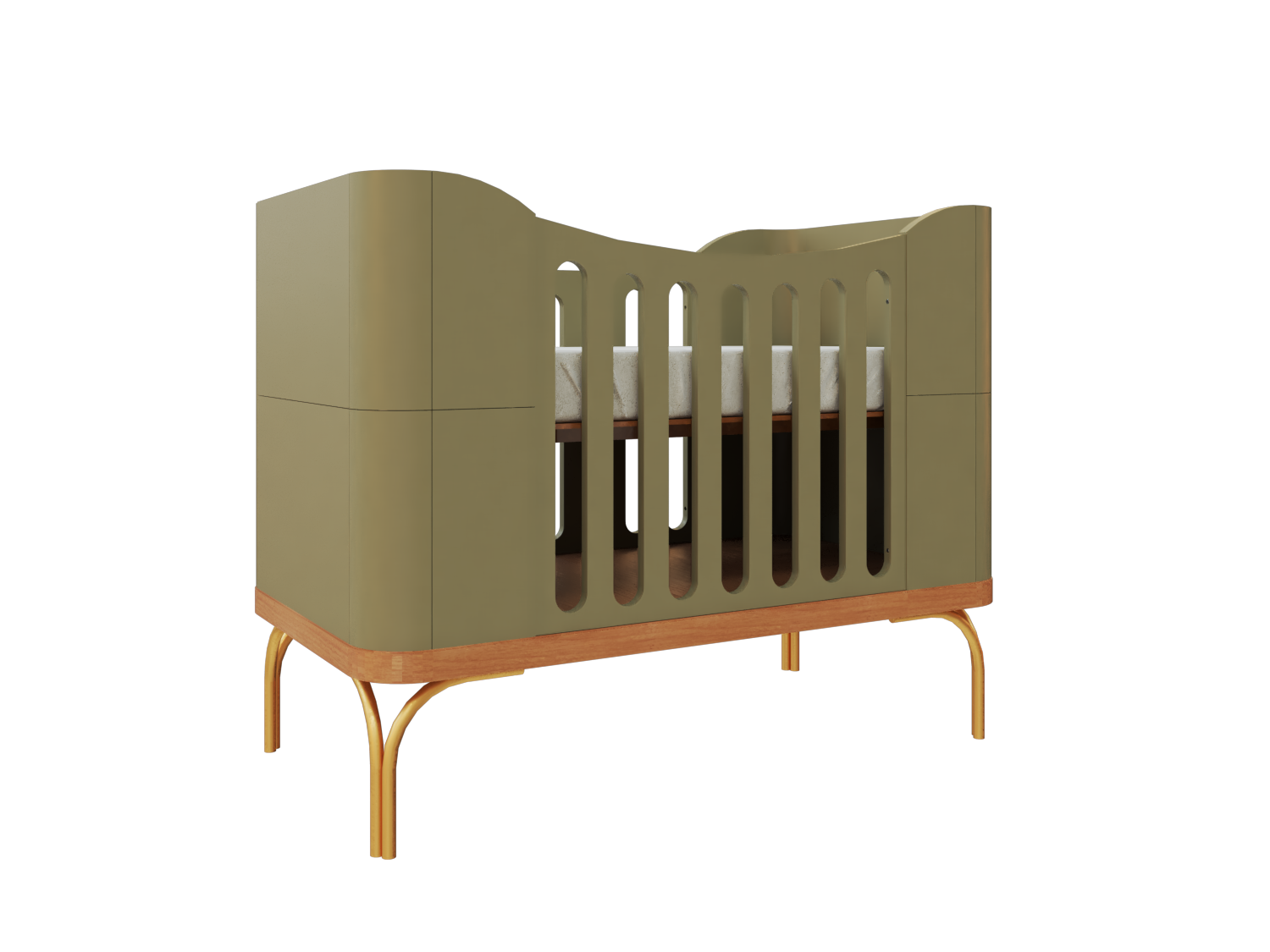 Berço Aquarela 3 em 1