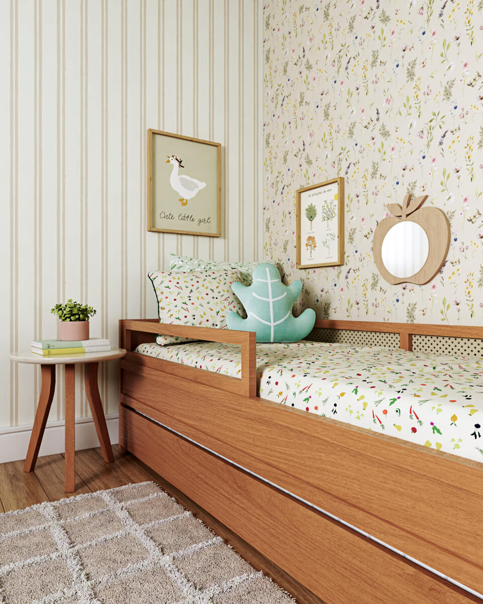 Papel de Parede Listras Estampa Exclusiva Coisas da Doris