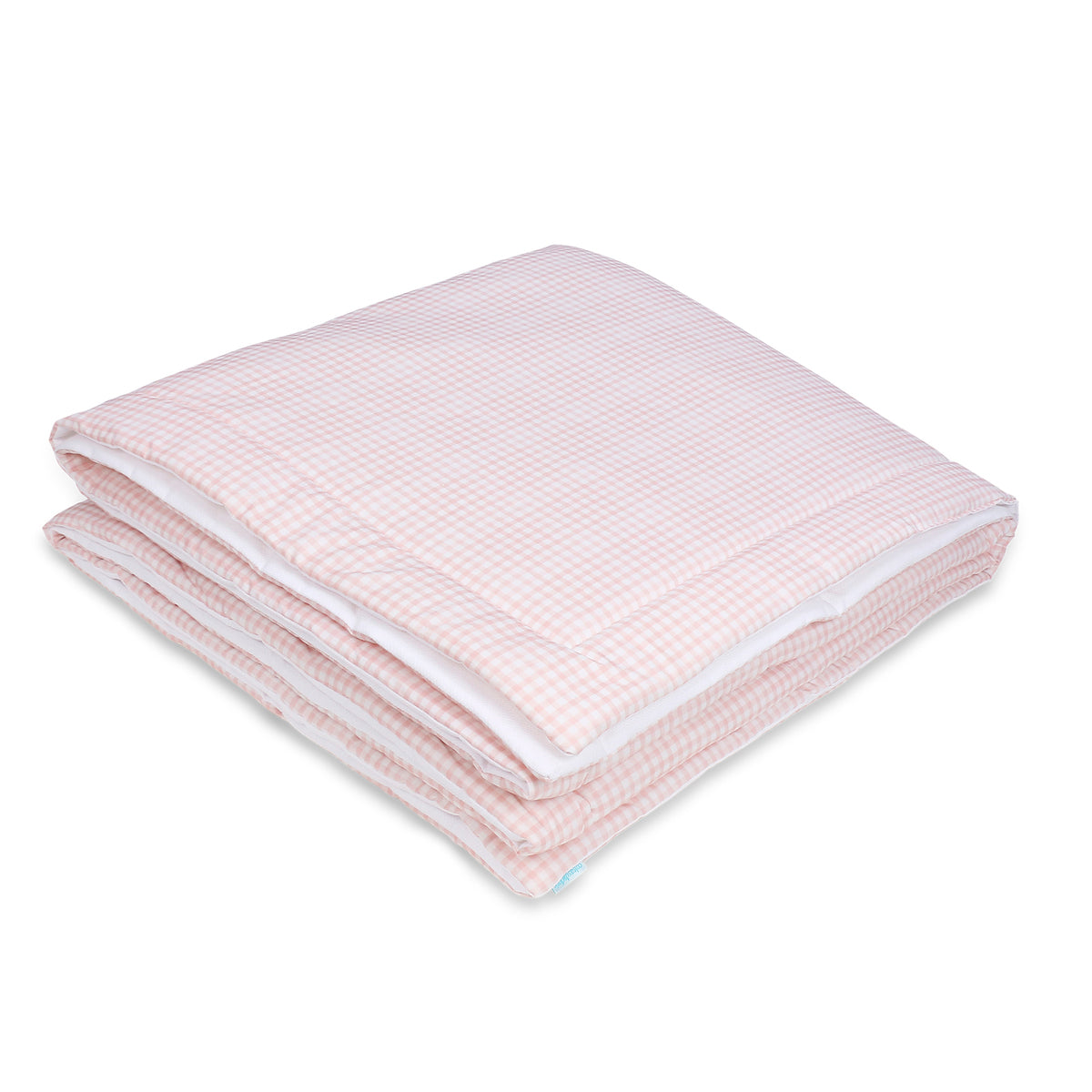 Edredom Solteiro Exclusivo Coisas da Doris Mini Vichy Rosa