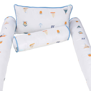 Kit Berço Exclusivo Coisas da Doris Barcos e Elementos