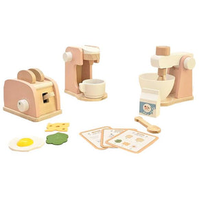 Conjunto cozinheiro em madeira