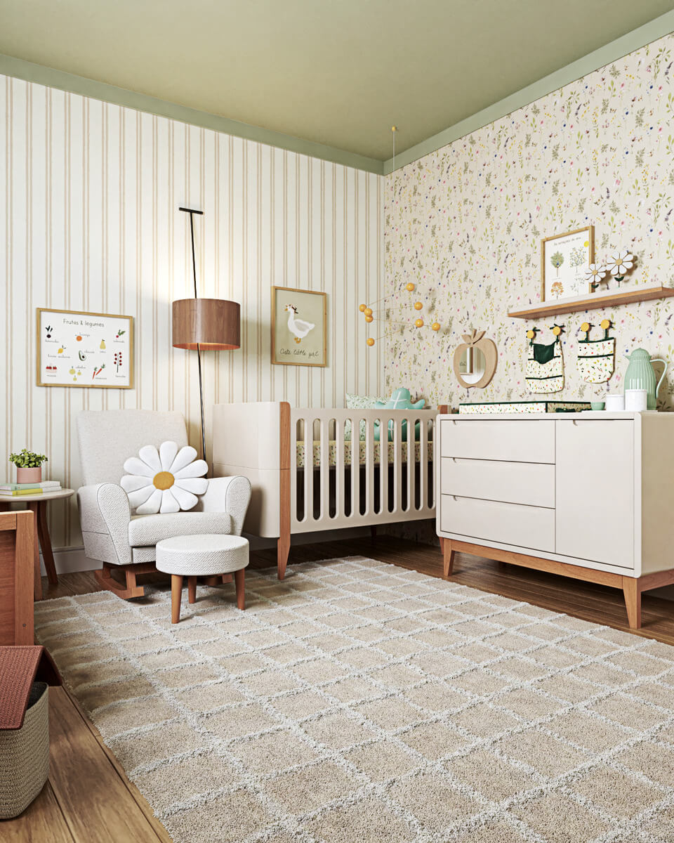 Papel de Parede Listras Estampa Exclusiva Coisas da Doris