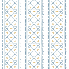 Papel de Parede Listras e Gravataria Asteriscos