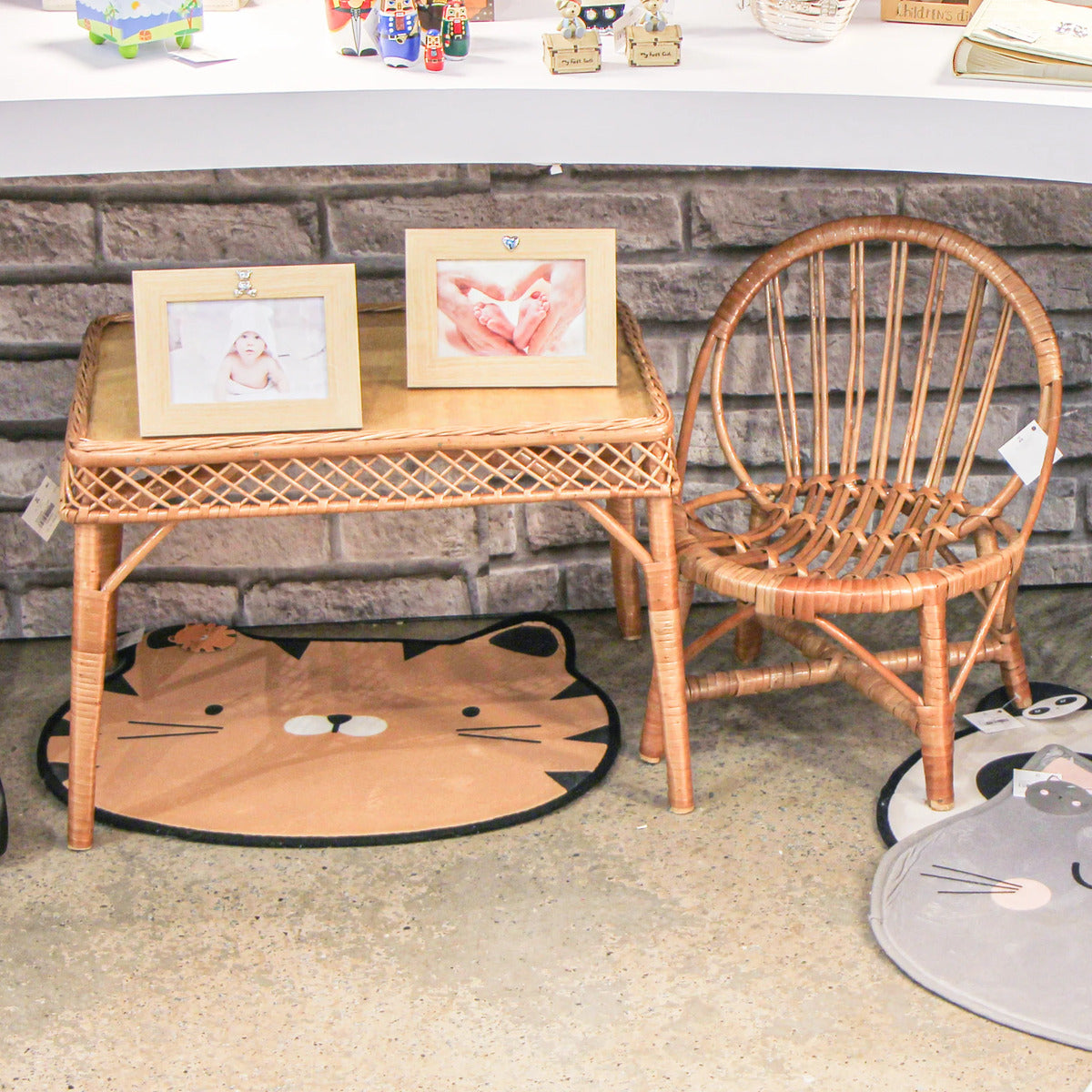 Mesa de Fibra Natural