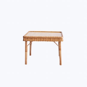Mesa Infantil Quadrada em Fibra Natural