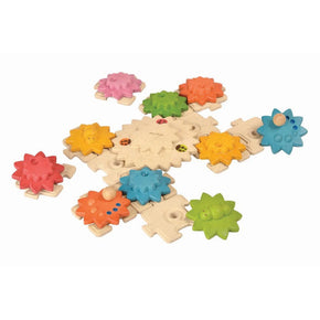 Montagem e Engrenagem em Madeira 24 Peças