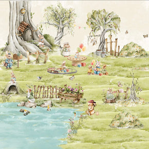 Painel de Parede Bichinhos no Campo