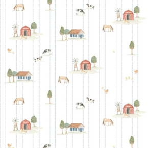 Papel de Parede Fazenda Elementos