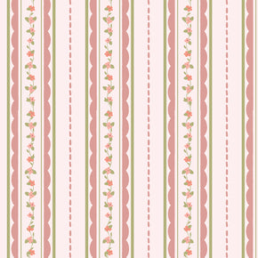 Papel de Parede Floral Vintage Estampa Exclusiva Coisas da Doris