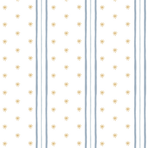 Papel de Parede Listras e Asteriscos