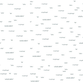 Papel de Parede Ondas Barco Estampa Exclusiva Coisas da Doris