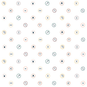 Papel de Parede Signos Estampa Exclusiva Coisas da Doris