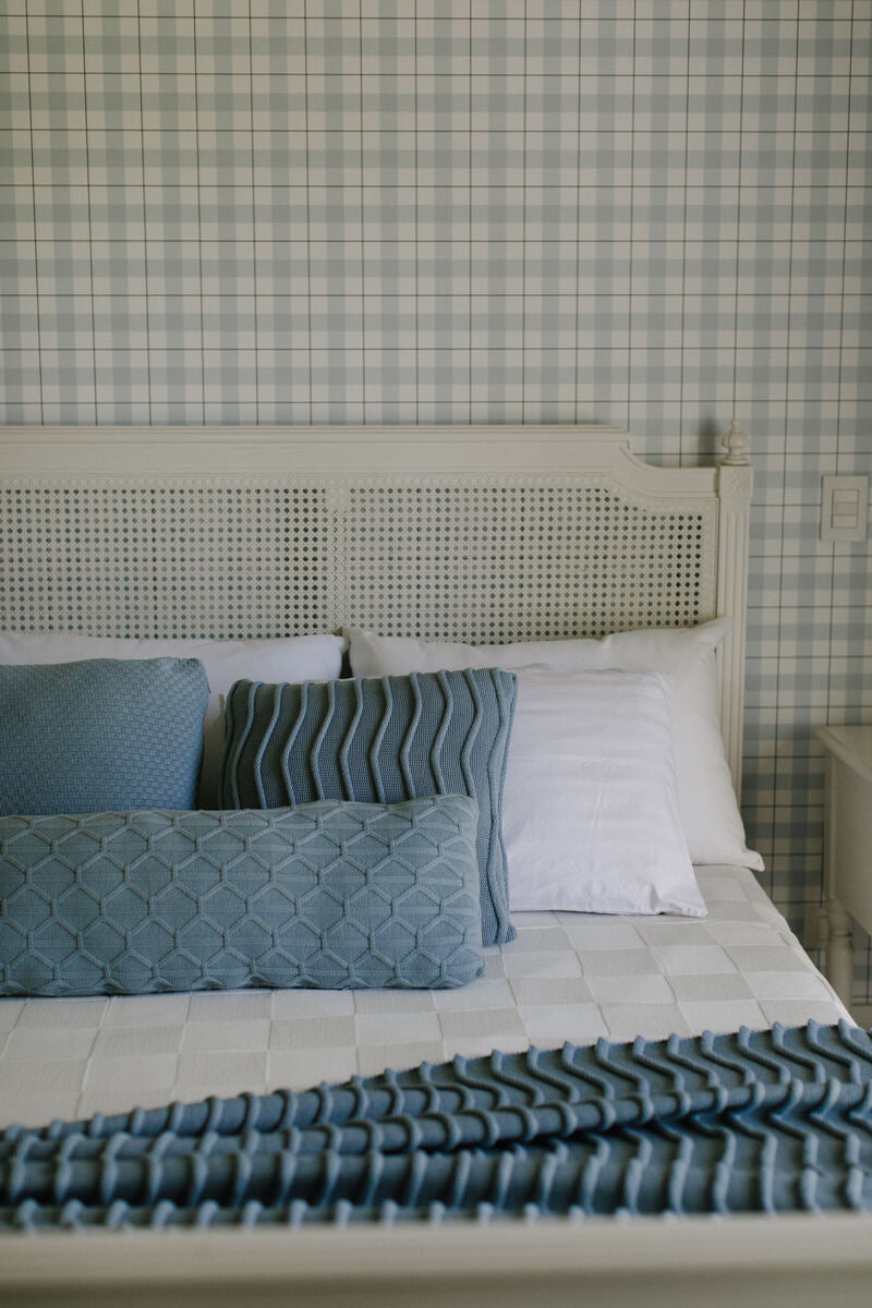 Papel de Parede Xadrez Estampa Exclusiva Coisas da Doris