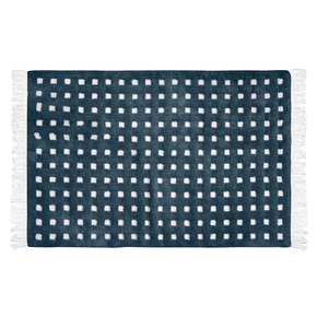 Tapete de Algodão Treliça em Relevo