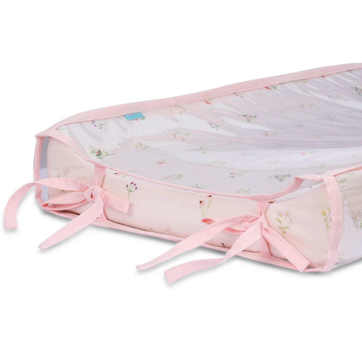 Trocador Americano Floral Betina Rosa