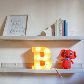 Prateleira Calha Colorida por Metro Branca