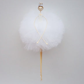 Bailarina em Pé Pequena Branca