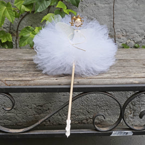 Fada Sentada Grande Branca