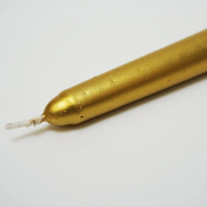 Vela Metalizada Dourada Grande