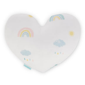 Almofada Coração Arco-Íris