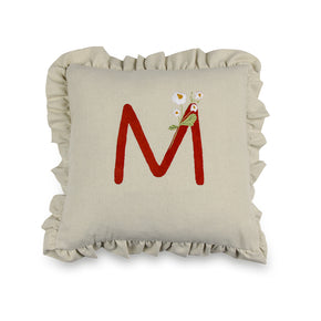 Almofada Bordada 40x40 Letra