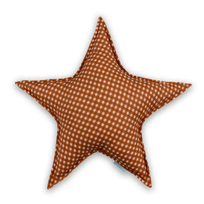 Almofada Estrela Vichy Vermelho