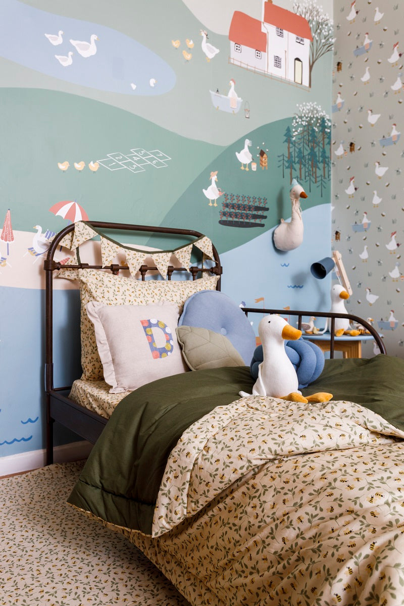 Bandeirola Abelhas Estampa Exclusiva