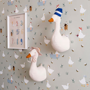 Cabeça Decorativa Exclusiva Pato Marinheiro Felipo