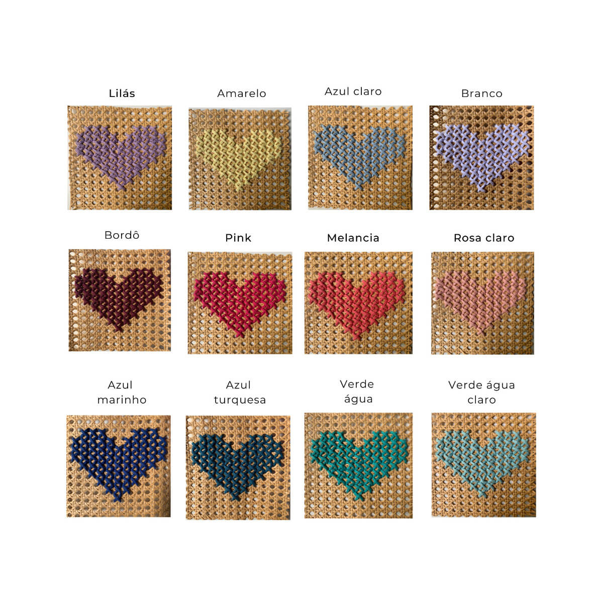 Quadro de Acrílico Bordado