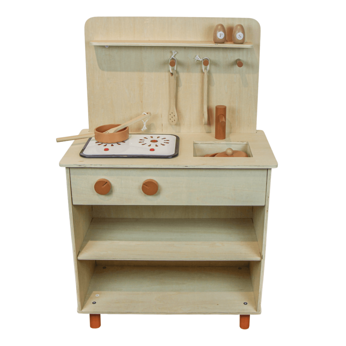 Cozinha de Madeira Retrô