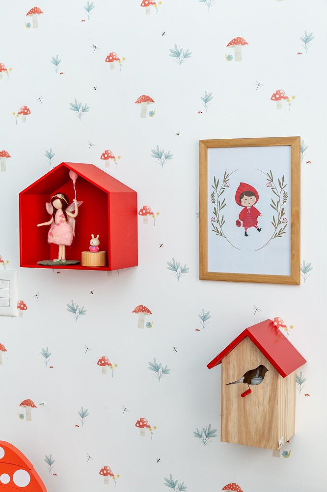 Quadro Floresta Chapeuzinho Vermelho