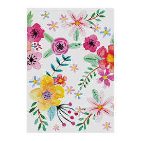 Tapete de Poliéster Flores