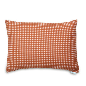 Fronha Solteiro Vichy Vermelho