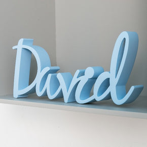Nome MDF de 3 a 7 letras David