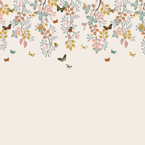 Painel de Parede Borboletas e Amoras