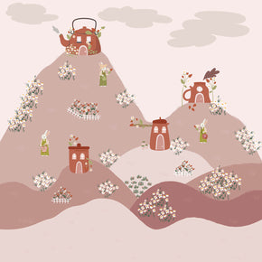 Painel de Parede Morangos Estampa Exclusiva Coisas da Doris