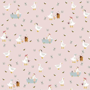 Papel de Parede Patos Lúdico Estampa Exclusiva