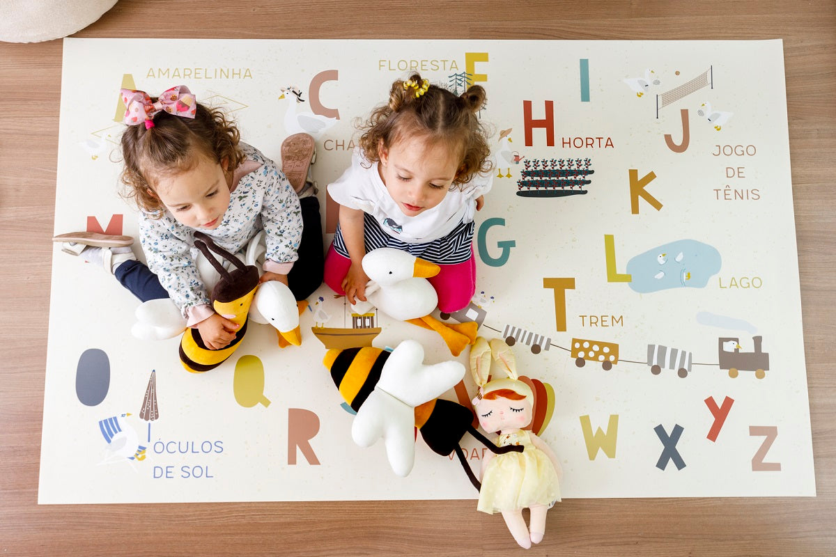 Playmat ABC dos Patos Exclusivo Coisas da Doris